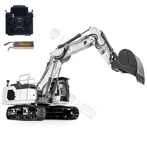 1/14 LESU LR945 Ready to Run RC Hydraulic Excavator 3 Arms RTR Radio Control Painted Finished Digger Trucks Cars Vehicle Model