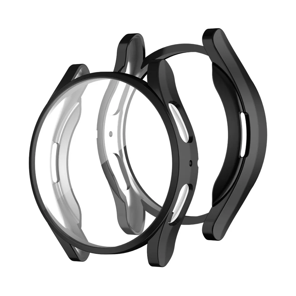 Protective Case for Samsung Galaxy Watch 5 44mm 40mm SM-R900 R910/Galaxy Watch 4 Silicone HD Full Screen Protection Cover Case