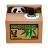 Electronic Money Boxes Kids Gift Automated Panda Cat Steal Coin Bank Piggy Banks Money Saving Box Cute Gift for Children 1