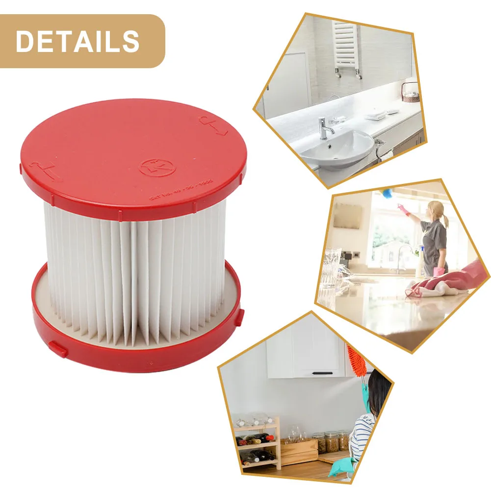 

Kit New Filters Vacuums Accessories 1pcs 4931465230 Accessories Brand New Cleaning Household Supplies Red+ White