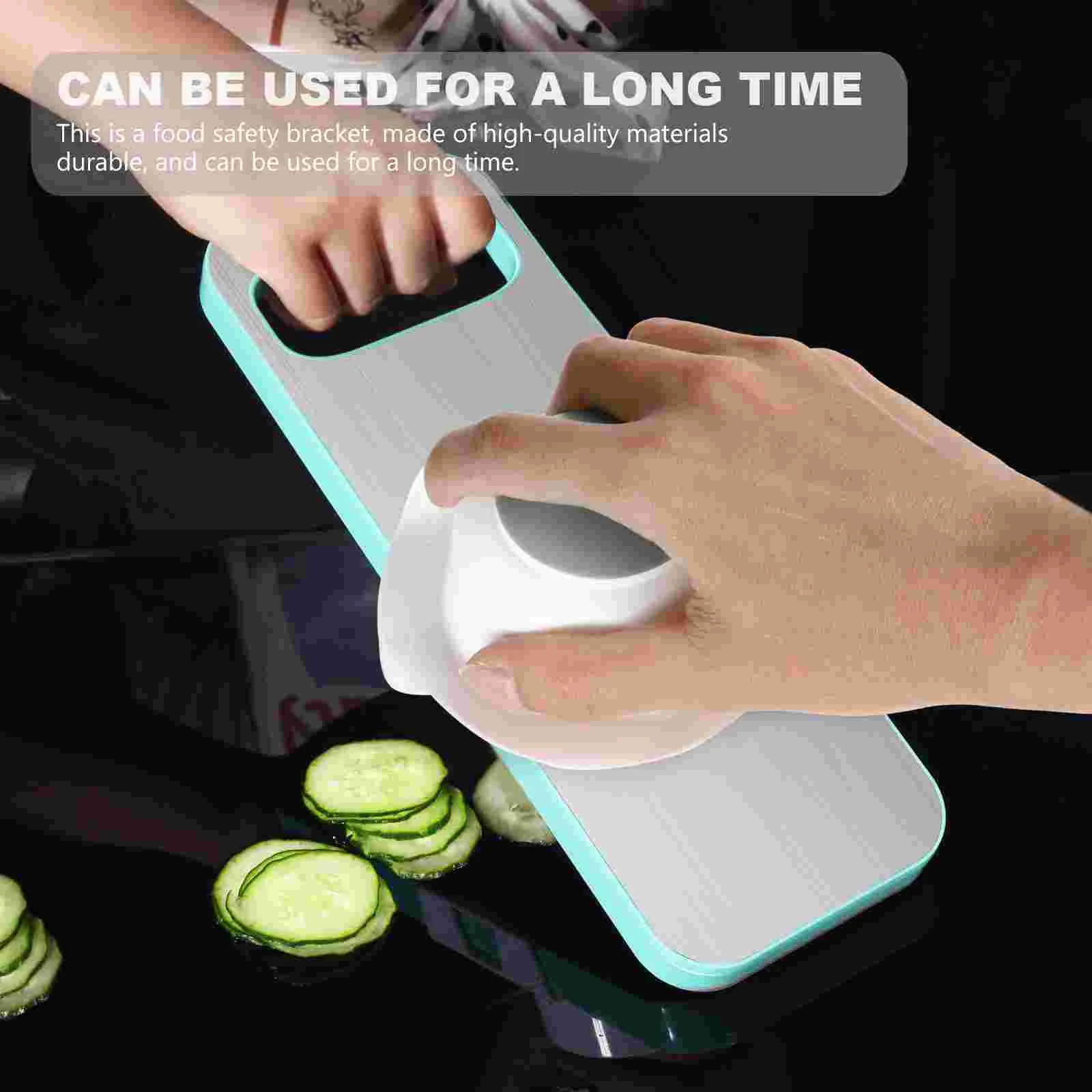 Multifunctional Finger Guards For Vegetable Slicing Holder Grating Kitchen Gadget Utensil Fruit Tool Safe Random Color