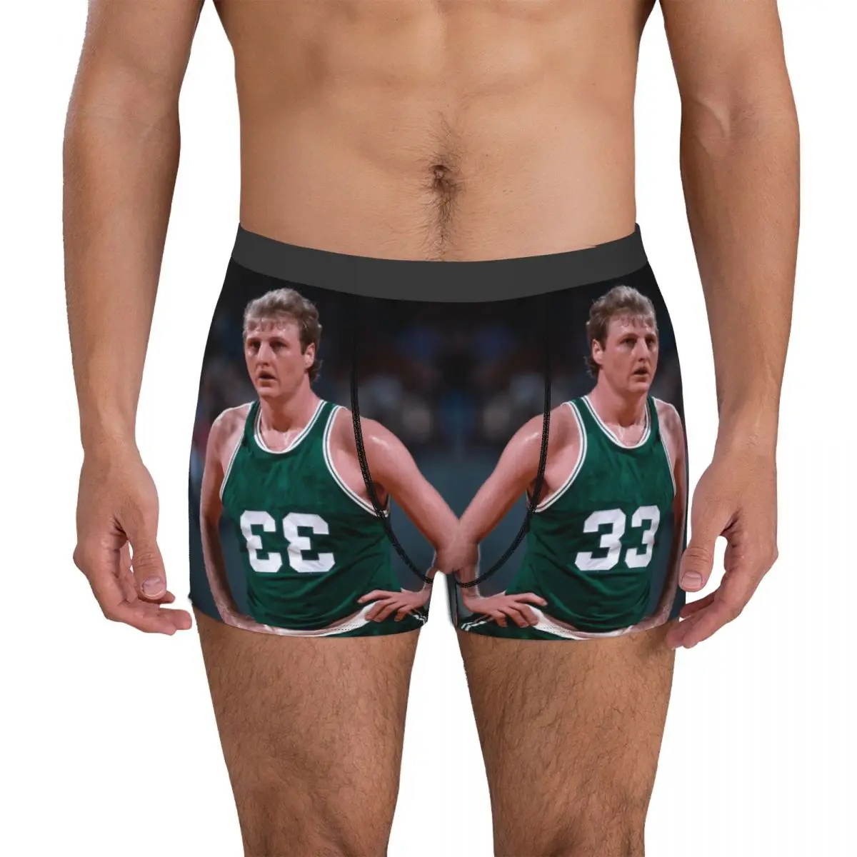 

Skivvy Larryss And Birdss 2023 Basketball Stars (12) Exotic Men's Boxer Briefs Unique Humor Graphic Summer Wearable
