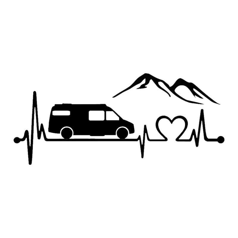 Car Stickers Personality Creative Sprinter Camper Van Vinyl Decals Motorcycle Bumper Body Rear Window Decorative 20cm |