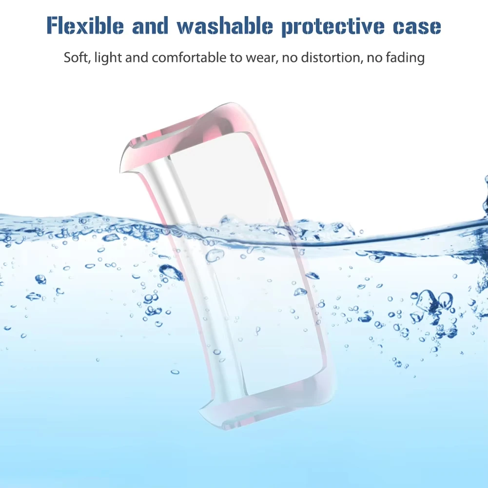 Waterproof TPU Soft Protective Case with Full Screen Protector and Bumper