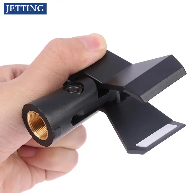 Universal Microphone Clip Mic Holder for Handheld Microphone Wireless/Wired Quick Release Mount Adapter Stand Replacement Holder microphone mount clamp microphone adapter