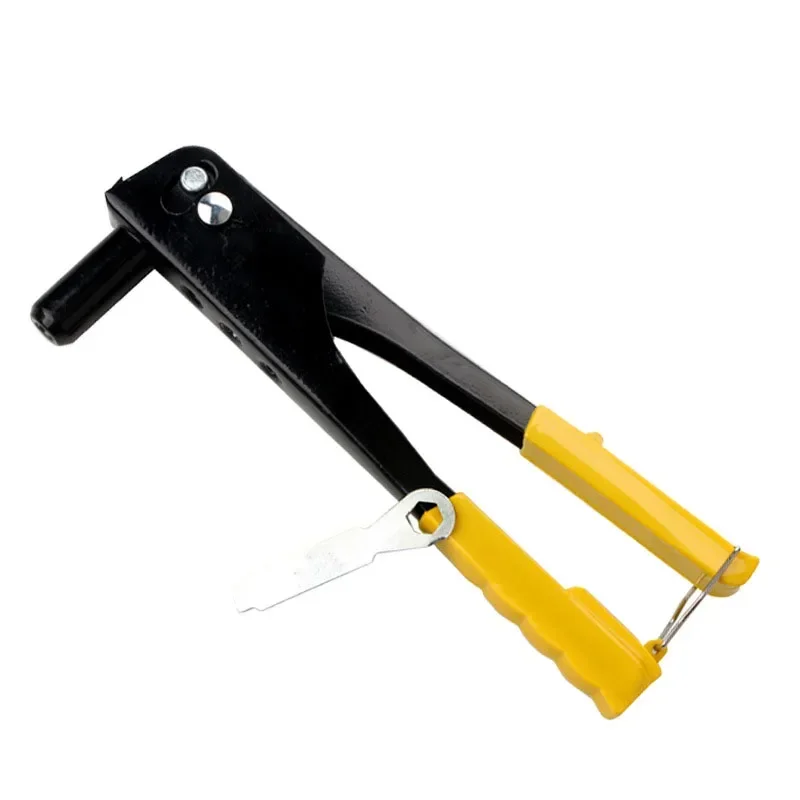 380pcs Heavy Duty Riveter Gun Set with Riveter Hand Kit Blind Rivet Pliers Gun DIY Rivets Nut Automotive Tools Nut Kit