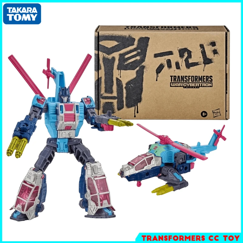 

In stock TakaraTomy Transformers Toys Generations Selects WFC-GS19 Rotorstorm Action Figures Robots Collectibles Children's Toys