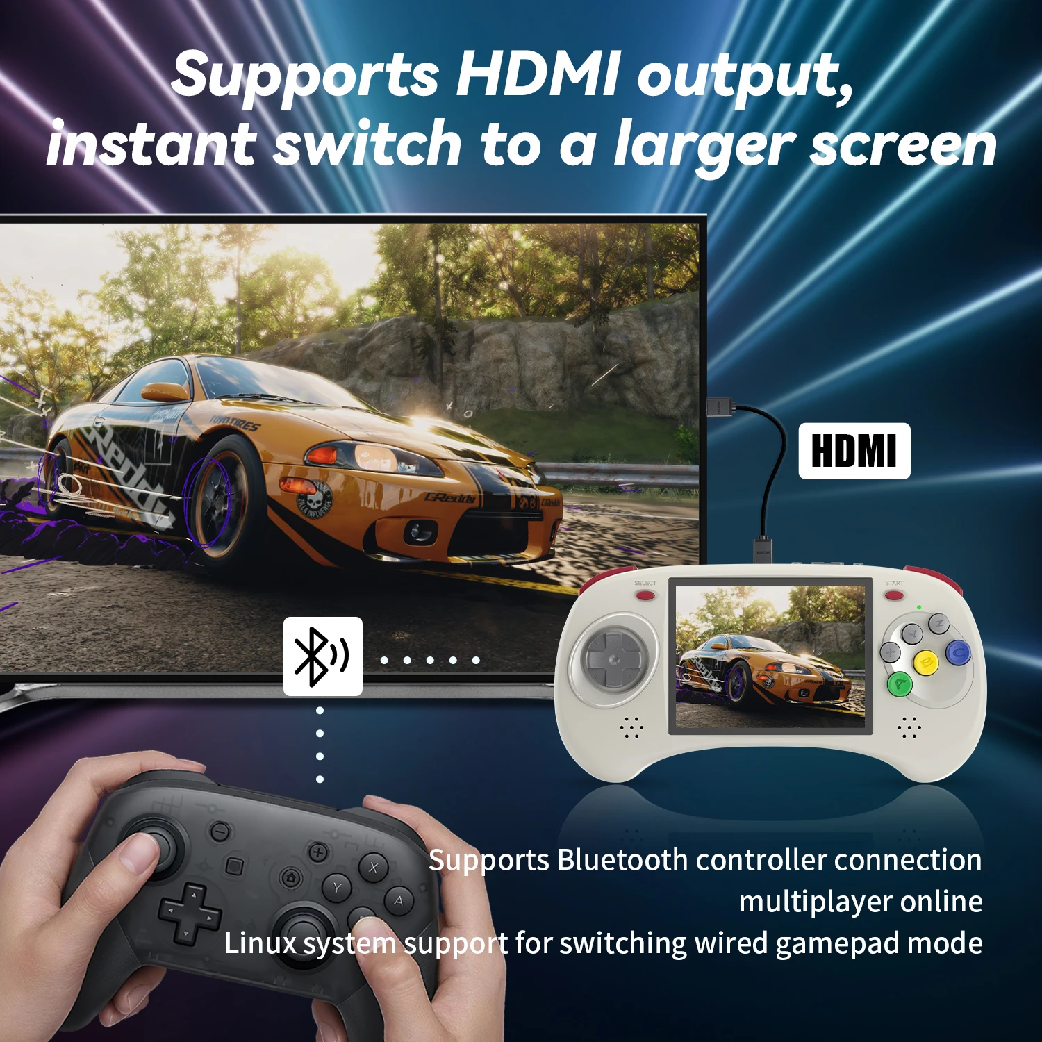 ANBERNIC RG ARC Retro Handheld Game Console
