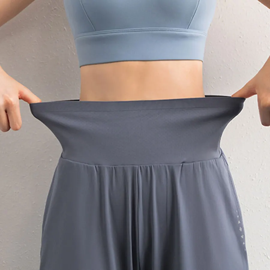 Jogging Sweatpants Women Fitness Running Training Gym Yoga Trousers Elastic Band Waist Foot Loose Casual Sports Pants Sportswear