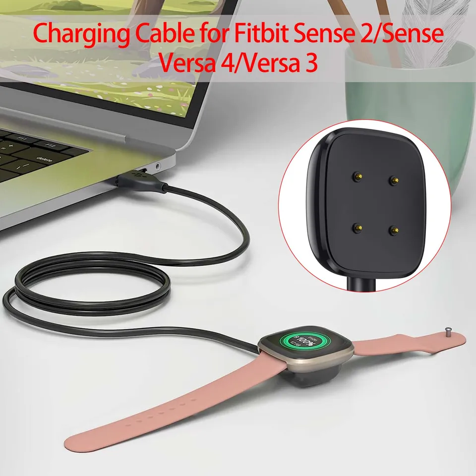Fitbit Sense / Sense 2 oplader USB
