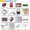 EU Ship 1200W Handheld Laser Welder Fiber Laser Welder Cleaning Machine for Metal Weldings Cleaning Cutting Air Cooling Welding 5