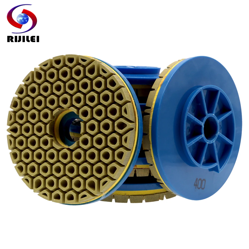 6 Inch Diamond Polishing Pad  With Snail Lock For Grinding Marble Granite Concrete Floor Table Panel 150 mm Edge  Grinding Wheel outdoor 32 round light weight concrete fire pit table set 40 000 btu with tank holder