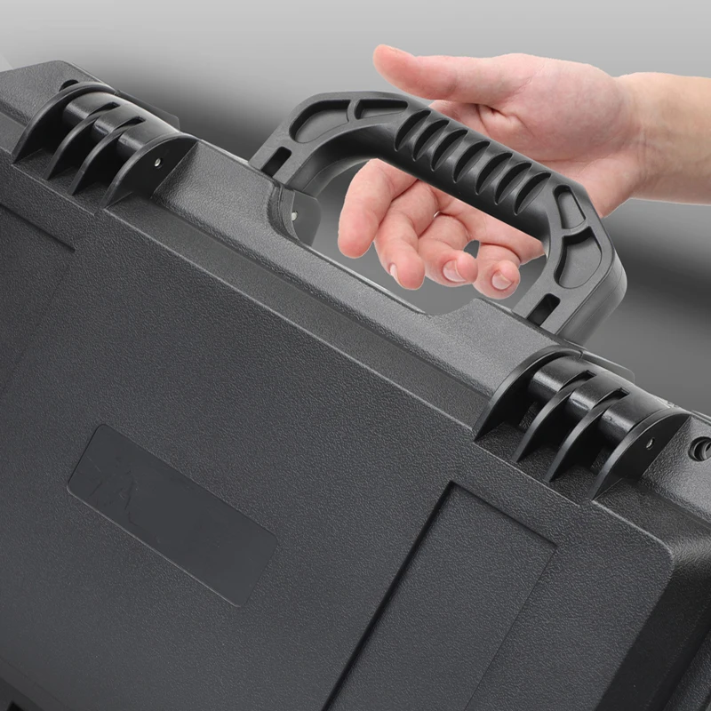 Toolbox Waterproof Shockproof Tool Case Sealed Tool Box Safety Resistant Camera Photography Multimeter Storage Box With Sponge 3