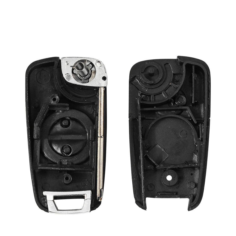 Car key shell KEYYOU Modified Folding 2 Button Auto for Nissan Micra Almera Primera X-Trail Replacement Remote Key Cover Case