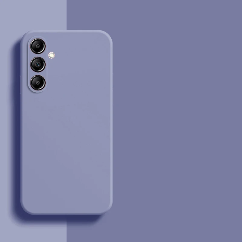 Per Samsung Galaxy A55 Custodia Samsung A55 Cover Custodie Per Telefono Paraurti In Silicone Liquido Morbido Per Samsung A55 A25 A15 A35 A14 A54 Funda