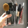 Transparent Eyebrow Pencil Makeup Brush Storage Box Acrylic Cosmetic Brush Storage Tube Student Desktop Single Square Pen Holder 2