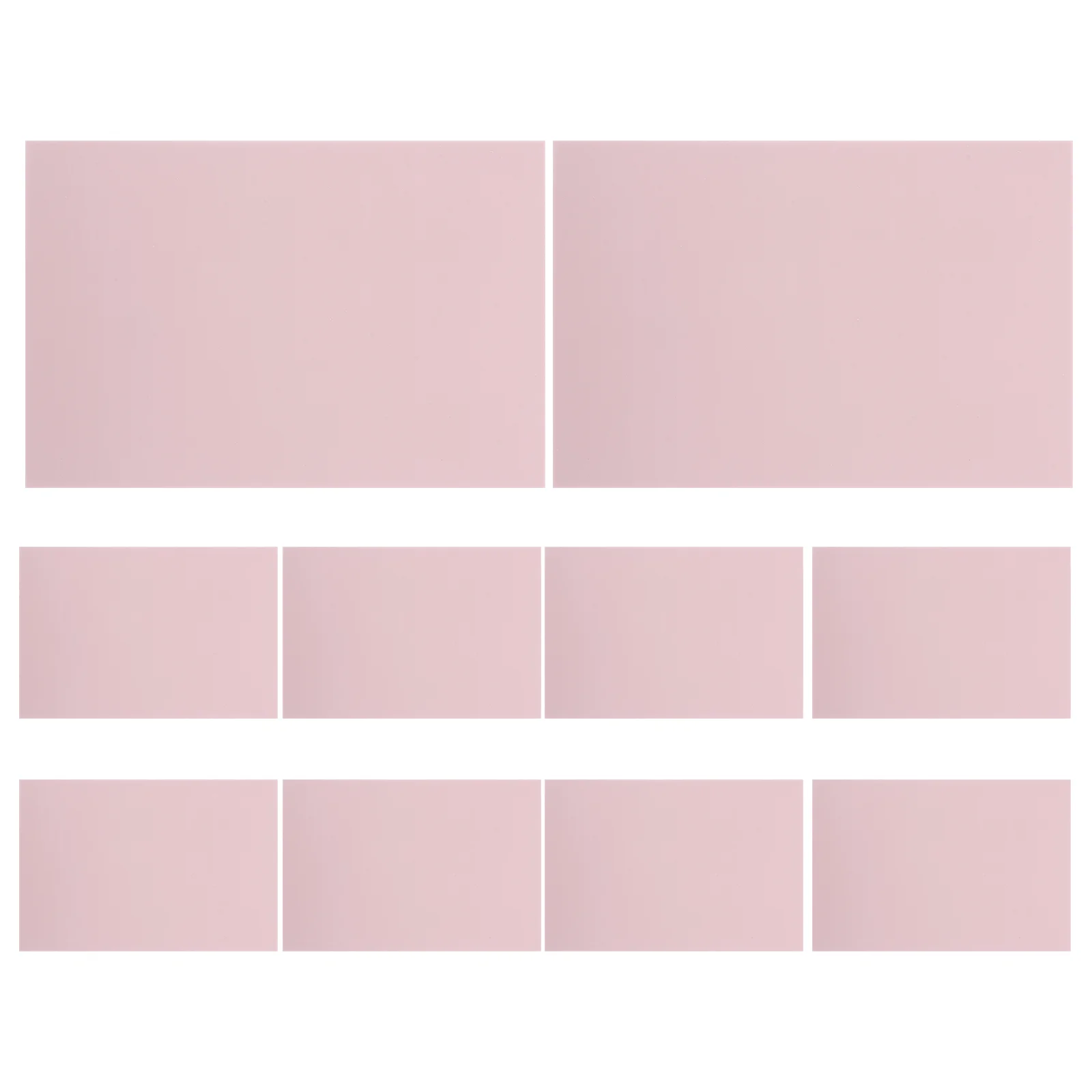 

10 Pcs Rubber Stamp DIY Bricks Carving Flexible Crafts Material Tpr Blocks Stamps