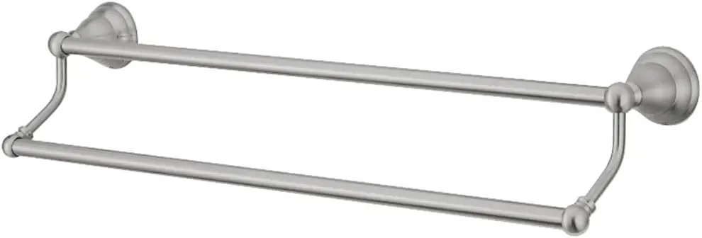 Kingston Brass BA556318SN Royale Dual Towel-Bar, 18-inch length, Brushed Nickel