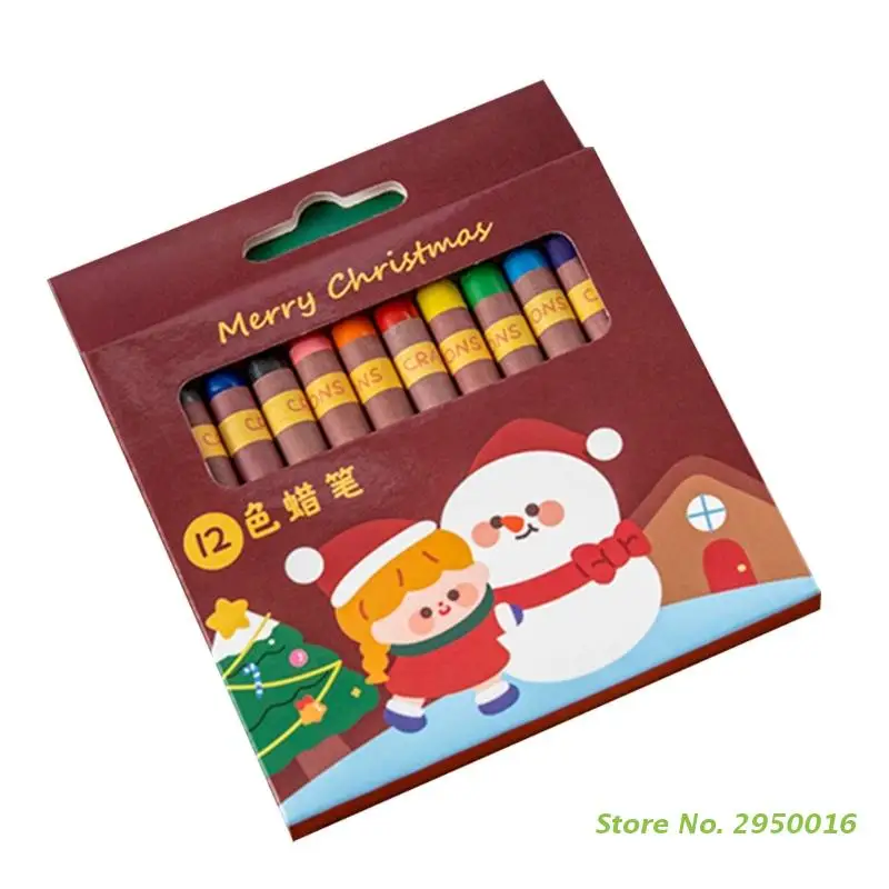 Children Crayon Pens 8 Colors 12 Colors Finger Crayon Washable for Student Kid  Coloring Boy Girl Birthday Christmas Gift - AliExpress