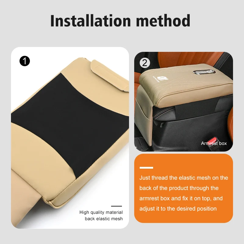 토요타 알파드 벨파이어 10 20 시리즈 2003-2011 2012 2013용 자동차 다기능 암레스트 박스 부스터 쿠션 가죽 높이 조절 패드