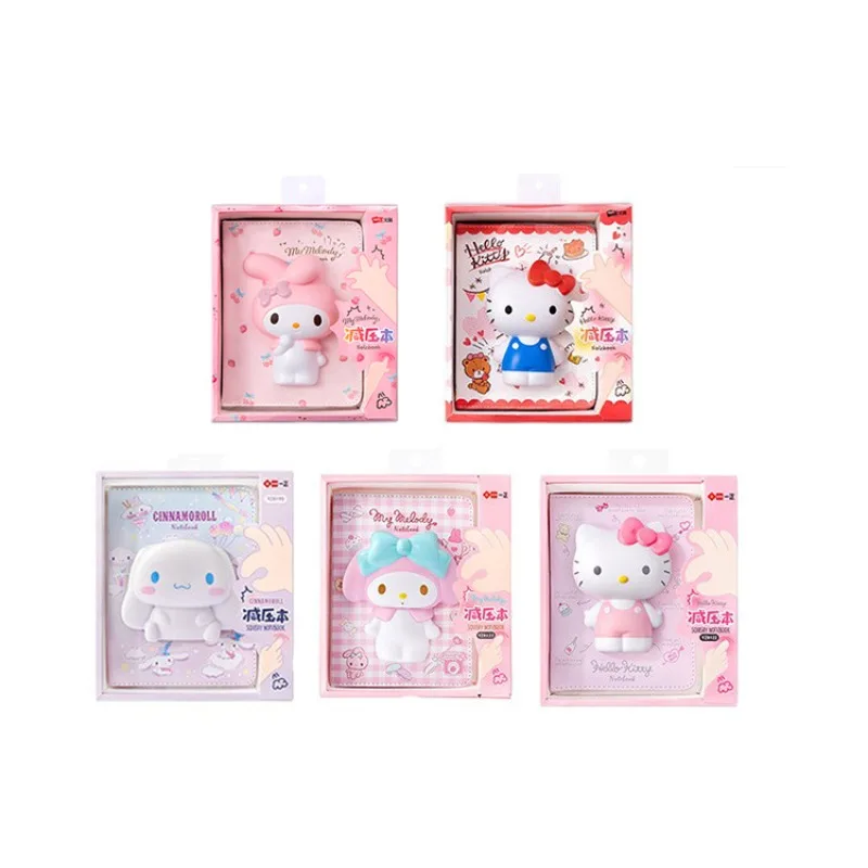 

MINISO Sanrio Cinnamoroll Notebook Student Stationery Cartoon Peripherals Handbook Journal Holiday Gifts for Girls and Children