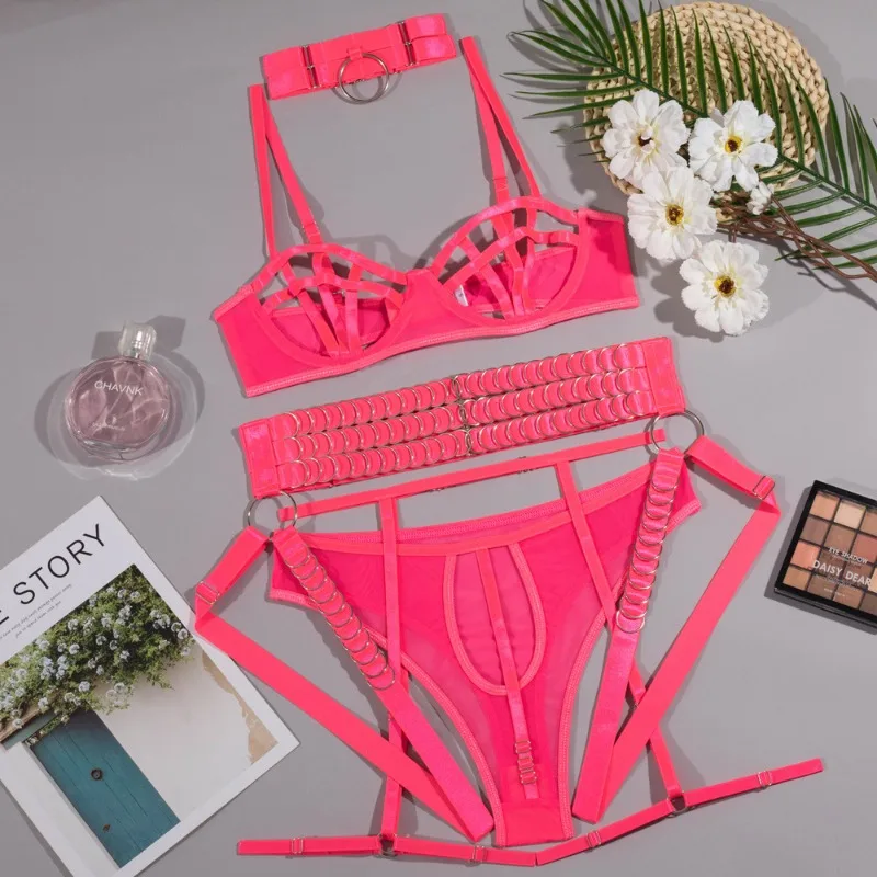 thin polyester blend lingerie detail