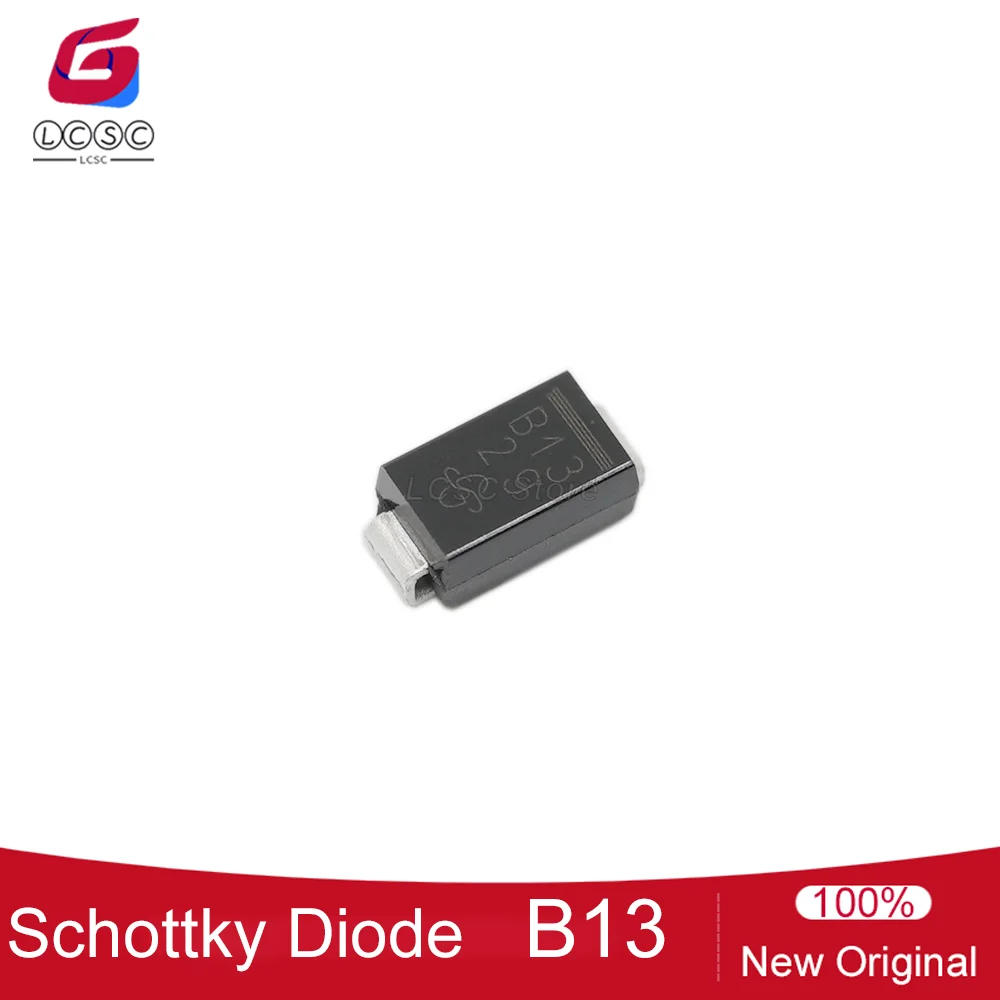 20-100Pcs/Original B130-E3/61T Mark Code B13 1 Freestanding Diode 30V ...