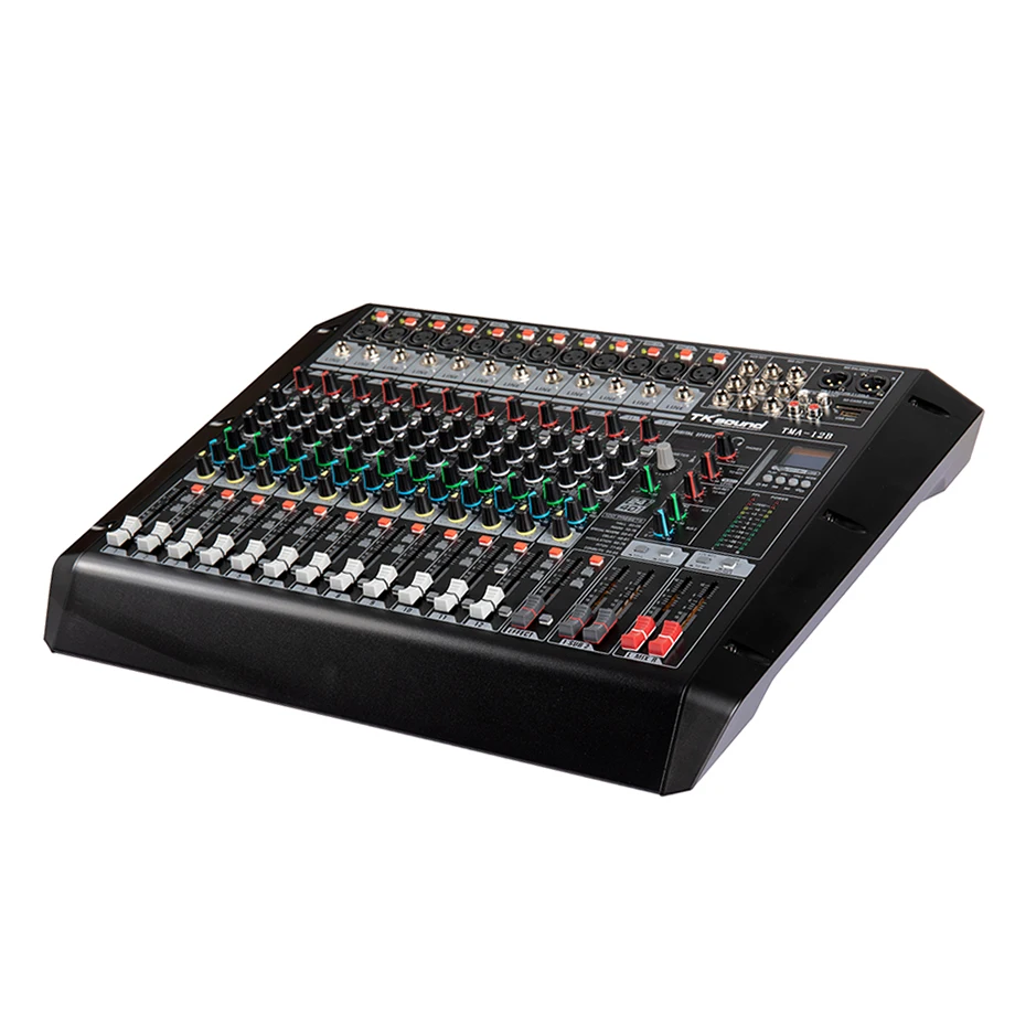 

TKsound 12 Channel Digital Mixer DJ stage performance professional sound dj controller/audio console mixer