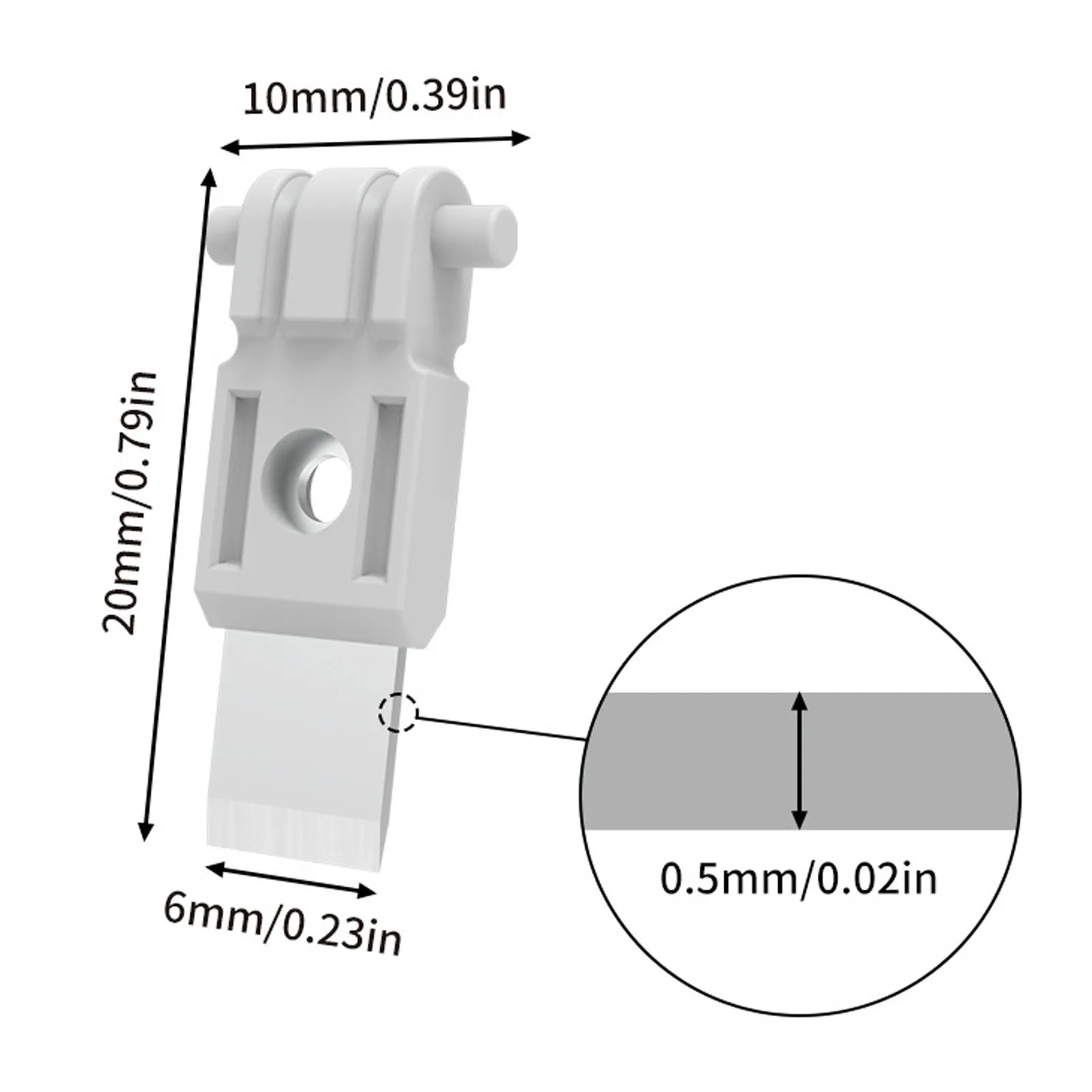 Filament Cutter Replacement for Bambu  X1 P1S P1P A1 3D Printers Tool Head Cutter Scraper Filament Cutter Replacement