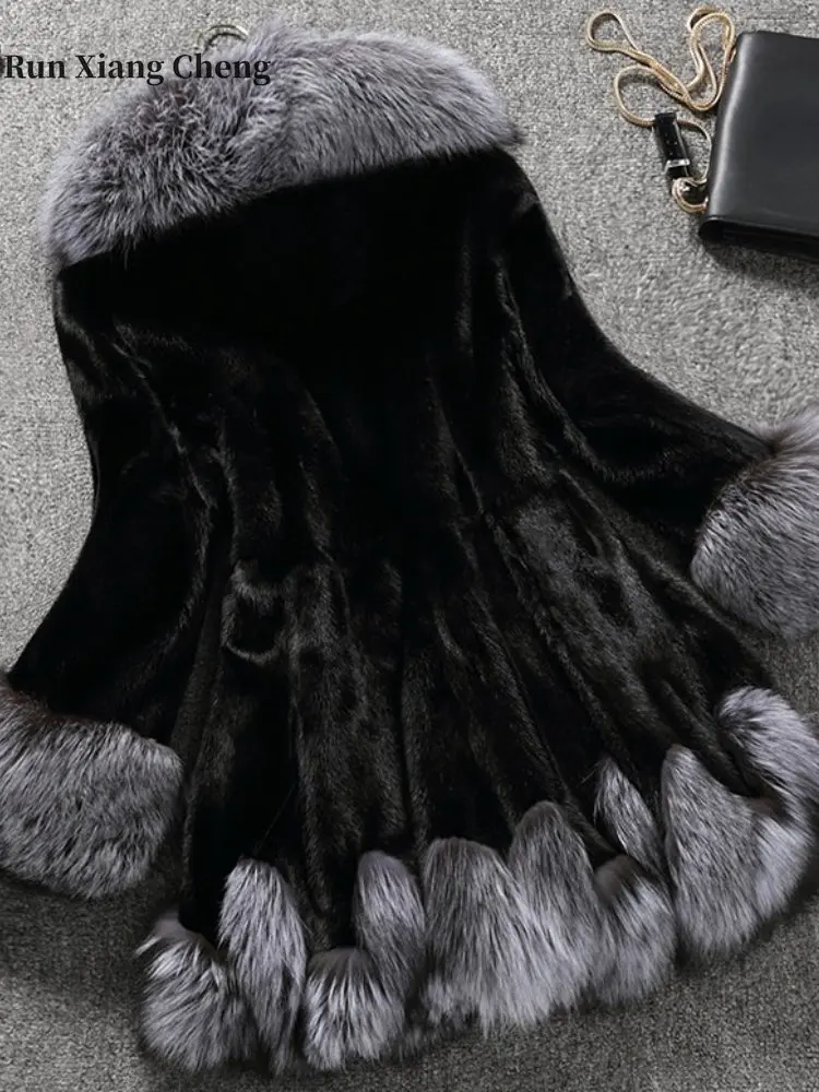 2023 Autumn and Winter Free Shipping Classic Luxury Cold and Warm Protection Fur Vest High Street Casual Style Soft Fox Fur Coat