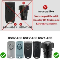 ECOSTAR RSC2 RSE2 433 Garage Door Remote Control 433MHz For RSC2-433 RSE2-433 Liftronic 500 700 800 Portronic D5000 D2500 S4000 2