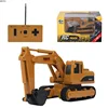 Shenqiwei 8029 Mini RC Truck 1:64 4CH RC Excavator Rechargeable RC Crane Truck Gift Toy for Kids 1
