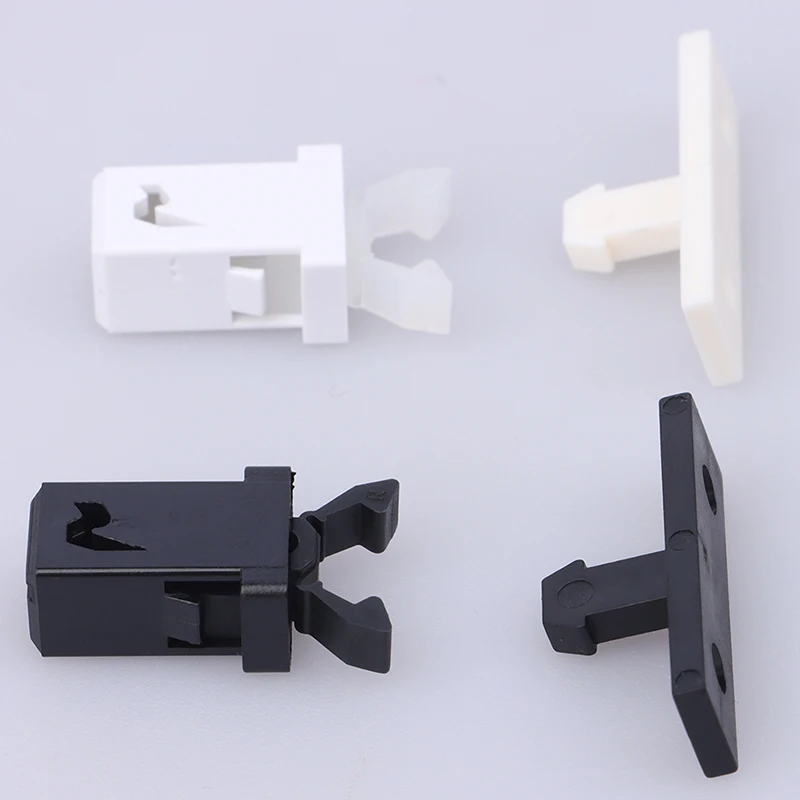 

High Quality 10Pcs/set Black White PR-001 Small Door Lock Switch Lock For MS Air Conditioner Set Top Box TV EVD DVD Door Cover