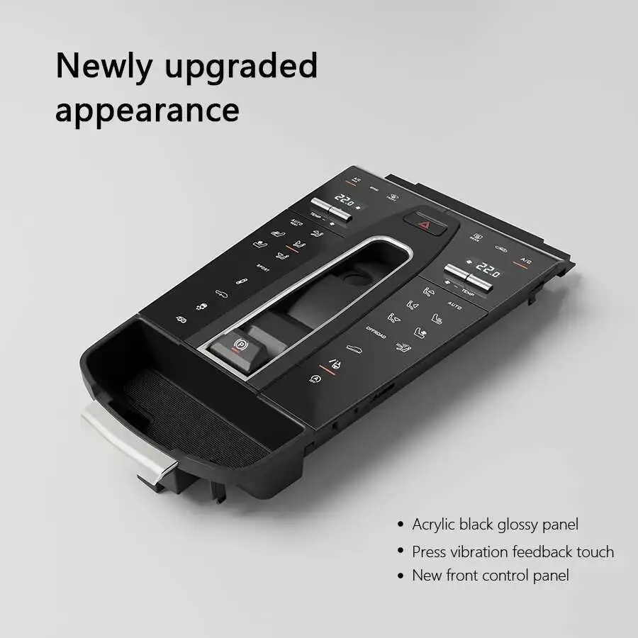 Center Console Gear Shift Panel Interior Decorative Accessories For Porsche Maca