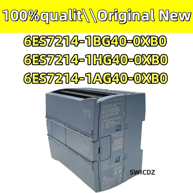 100% New Original 6ES7214-1AG40-0XB0 6ES72141BG400XB0 6ES72141AG400XB0 6ES72141HG400XB0