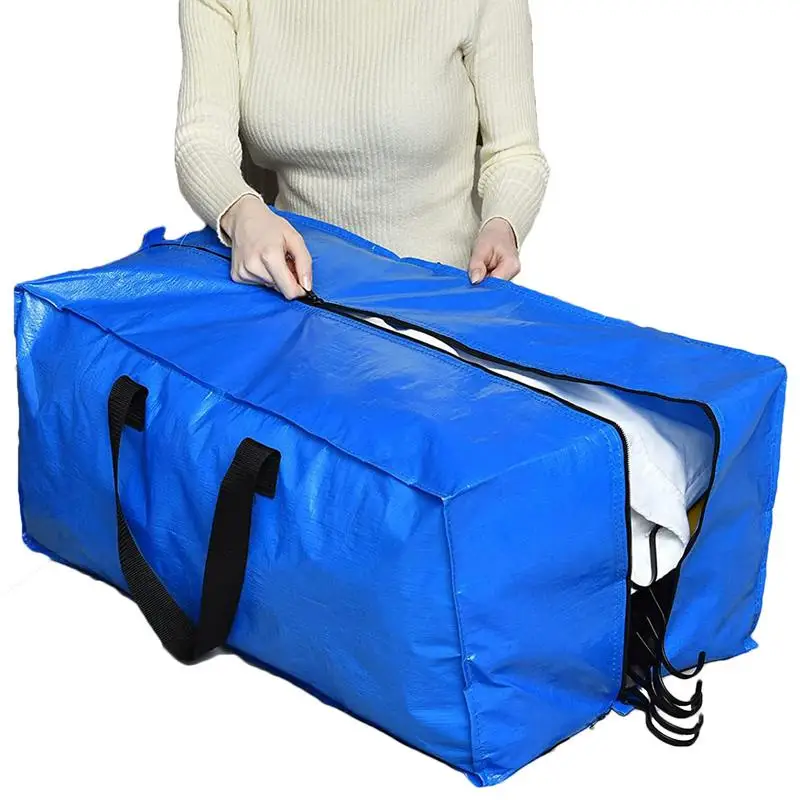 

Foldable Travel Duffel Bag Large Capacity Durable Travel Backpack Portable Moving Storage Bag Collapsible Travel Bag for camping