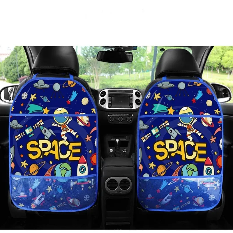 Car seat protector for kids interior car kids baby anti kick pad PVC