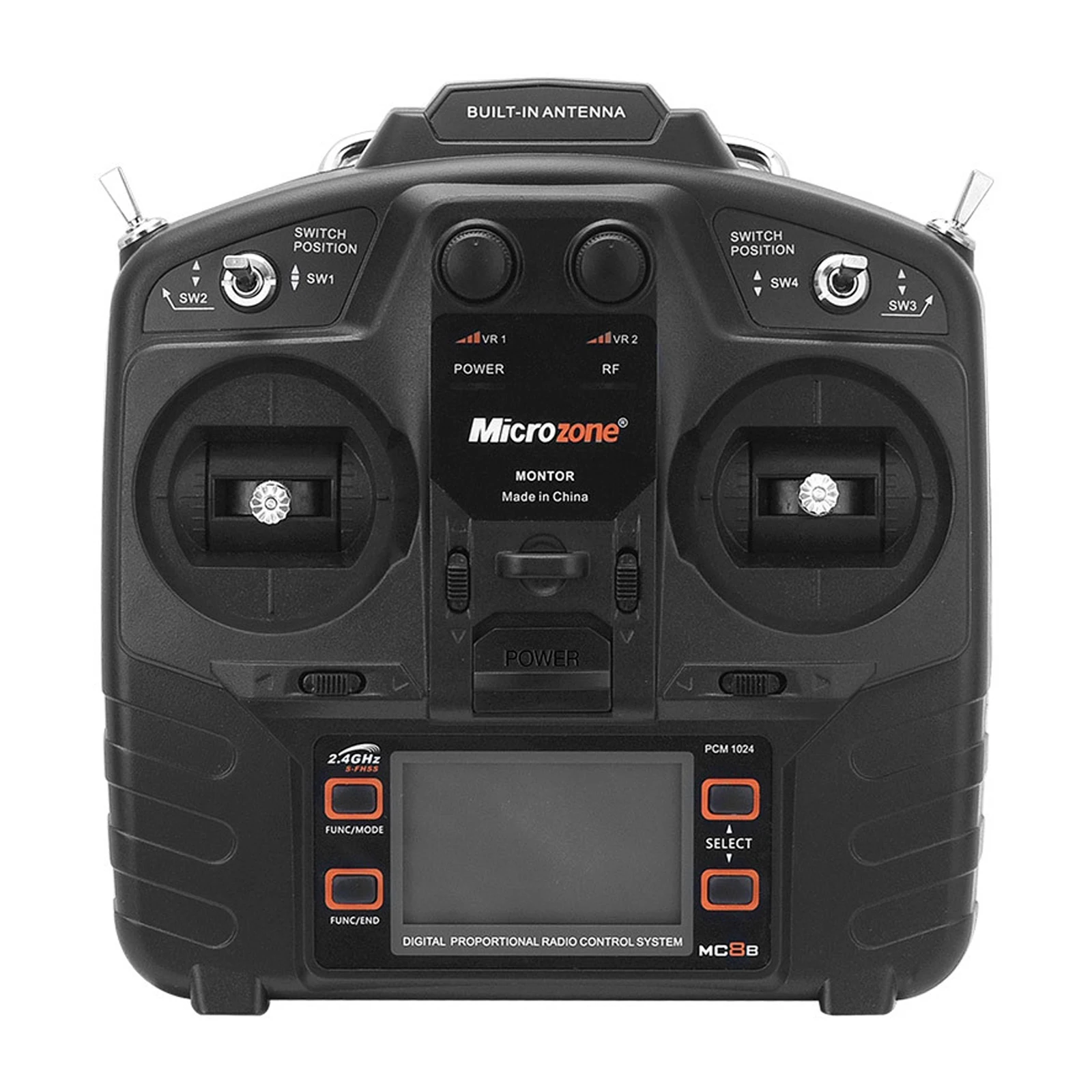 Microzone MC8B 2.4G 8CH Remote Control Transmitter & MC8RE 8CH Receiver