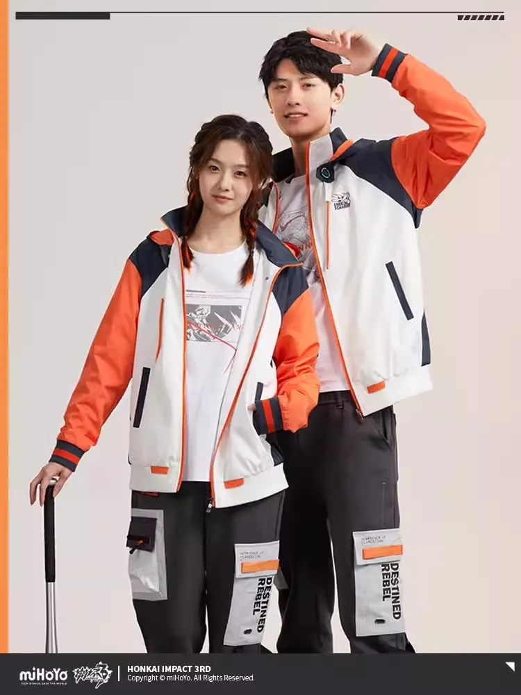 

【miHoYo/Honkai Impact 3RD】KIANA Theme Jacket Comic Con Cosplay Costume Game Official Anime Dress Up Halloween Gift Hoodie