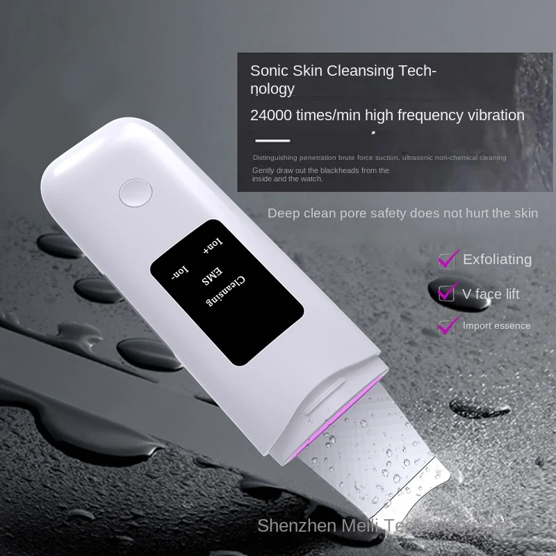 Ultrasonic Beauty Scraper For Removing Dead Skin Blackheads Deep Cleaning Of Pores Suction Of Miraculous Appliances