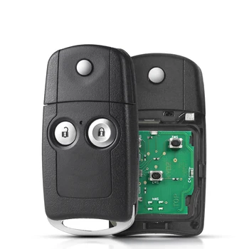Chiave telecomando per Honda Accord 2008-2012 old Civic 433MHZ chip ID46 PCF7936 - KEYYOU 2 pulsanti chiave auto remota per Honda Accord 2008 2012 old Civic 433MHZ con