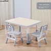 Lazychild Kindergarten Adjustable Plastic Desk Chair Set For Children's Learning Tables Chairs Baby Early Education Toy Table 1