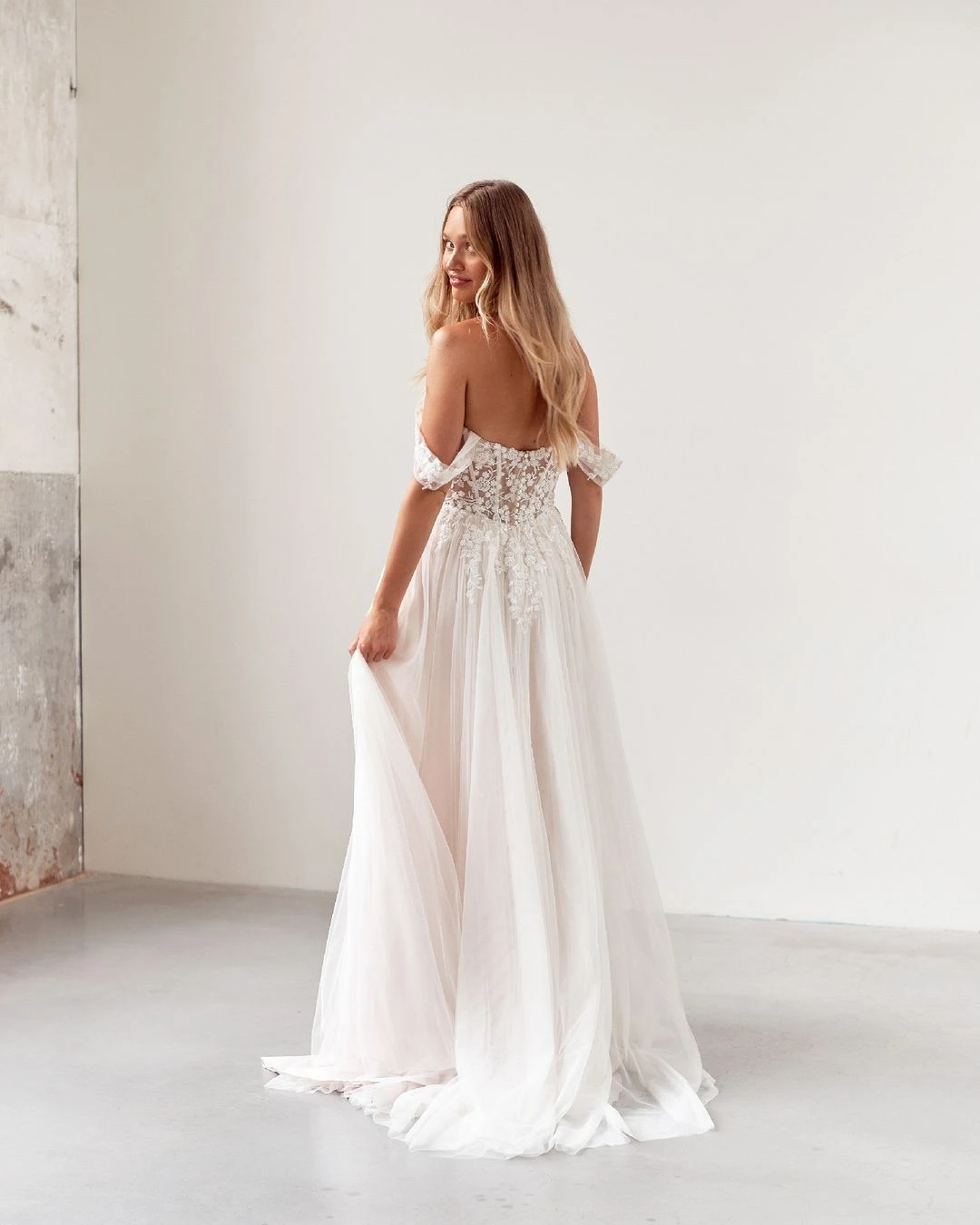 SoDigne Elegant Ivory Vintage Wedding Dresses Off Shoulder A Line Bride Dress For Brides Lace Appliques Bridal Gown Customized 16 Sd37a25d13a644a8cad1590c621c174f79