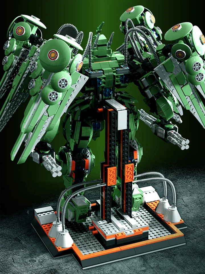 New Model in Stock Mechanical Punk Big Green Pepper Kshatriya