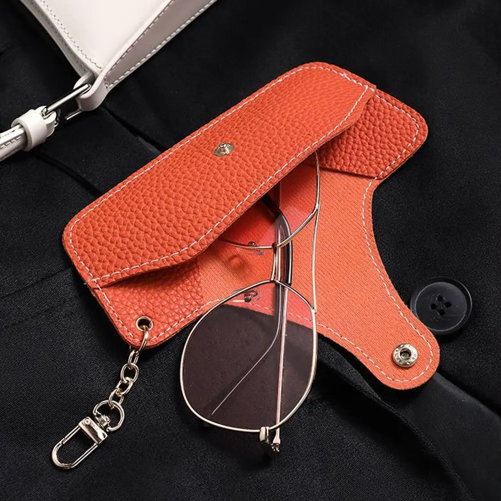 

Eyeglasses Container Flower For Men Camellia Glasses Case PU Leather Sunglasses Bag Eyeglasses Protective Box Eyewear Holder