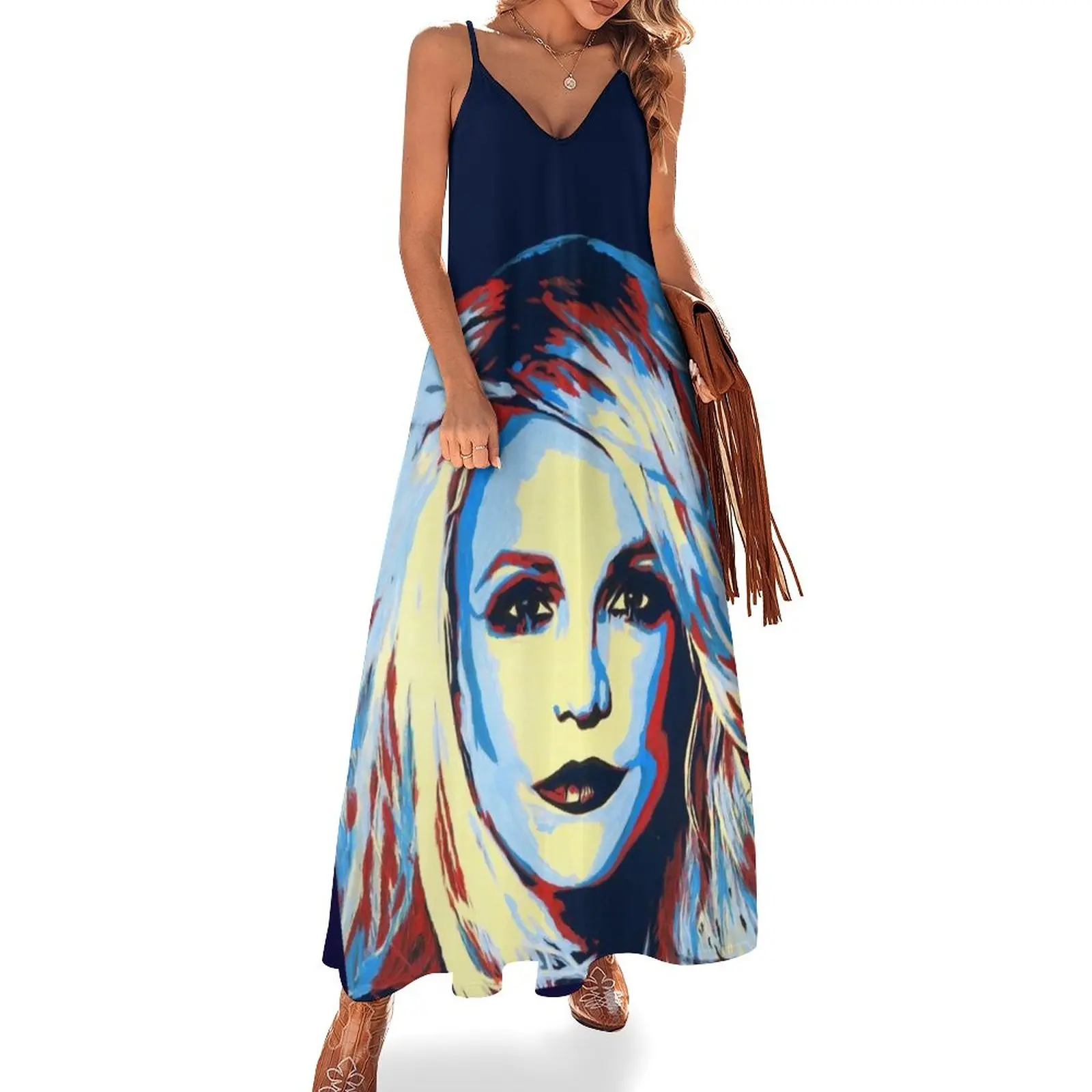 

New dom Sleeveless Dress beach dress birthday dress for women