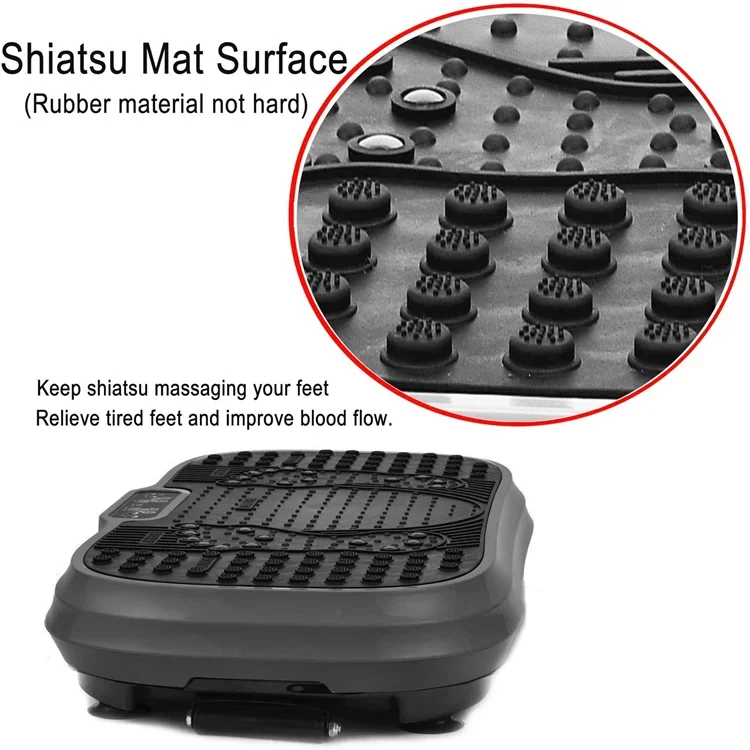 Vibration Plate Exercise Machine 3D Whole Body Workout Vertical Vibration plate