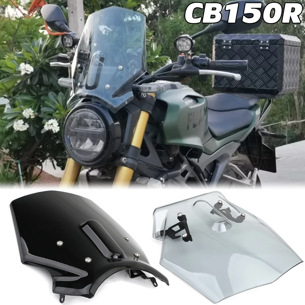 

CB150R Windscreen Windshield Screen Wind Deflector For Honda CB 150R CB150 150 R 2018 2019 2020 2021 2022 Motorcycle Accessories
