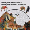 Wooden Puzzle Mandala Fox Ethnic Wooden Jigsaw Puzzle Unique Animal Shaped Pieces Charming Fox Puzzle Best Gift For Adults, Kids 3