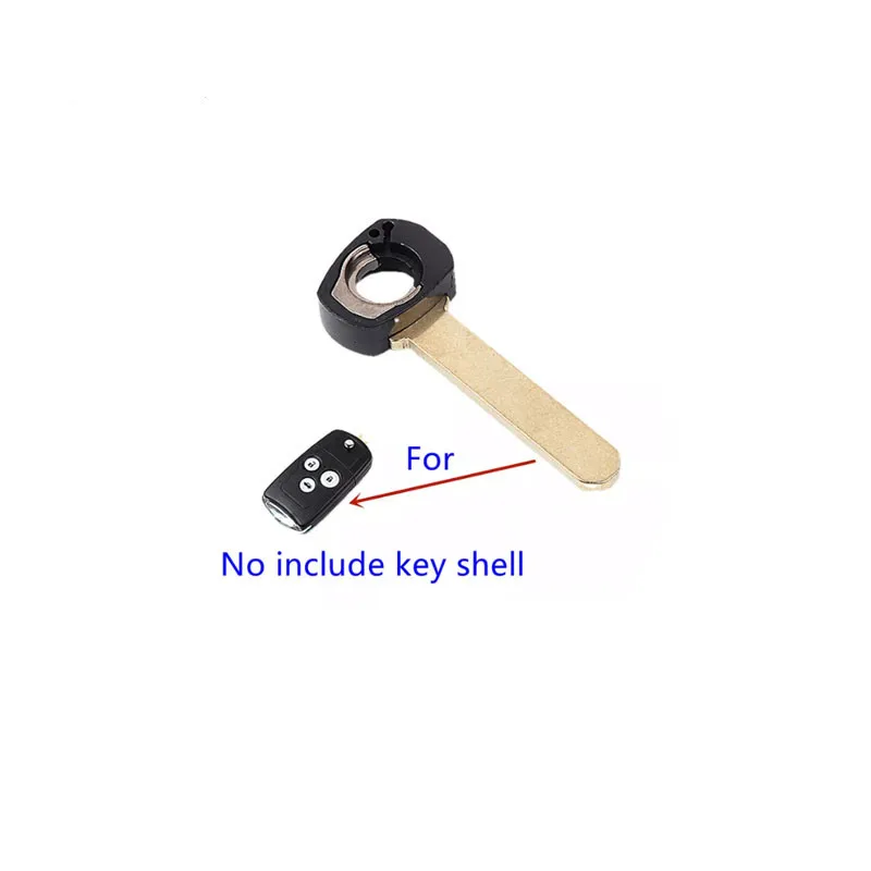 HON66 Smart Key Blade Emergency Insert Key Folding Blade For Honda Smart Shell Blank Uncut 5pcs key case car key key shell motorcycle key